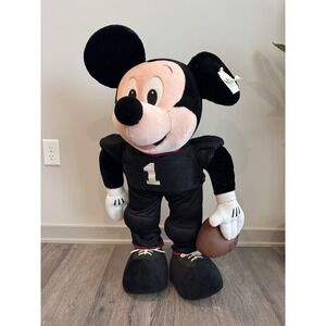 RARE Vintage Walt Disney World Football #1 Mickey Porch Greeter Decor W/ Tags!